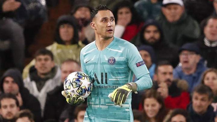Así festejó el PSG el cumpleaños de Keylor Navas
