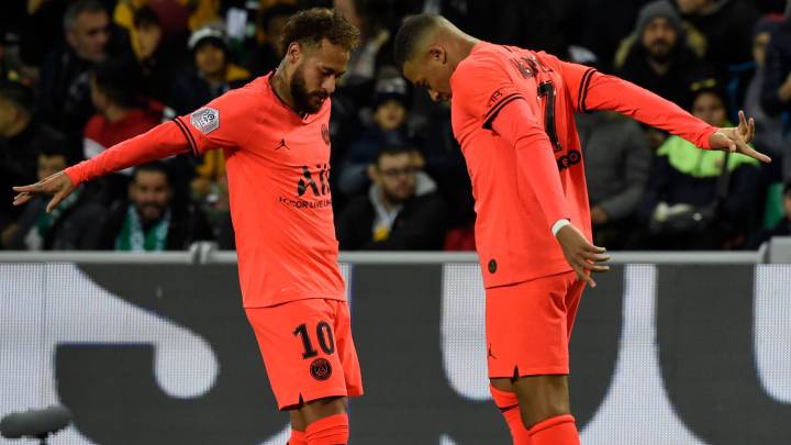 PSG no tuvo piedad sobre Saint Étienne y es más líder que nunca