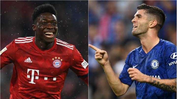 Pulisic y Alphonso Davies protagonistas en los octavos