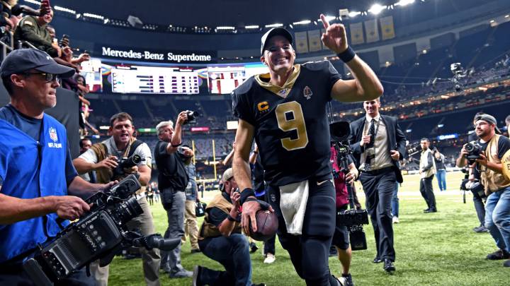 Drew Brees con Saints