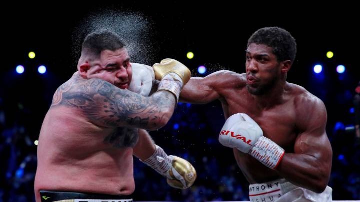 Anthony Joshua quiere volver a pelear con Andy Ruiz