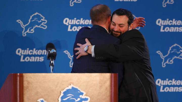 Matt Patricia y Bob Quinn