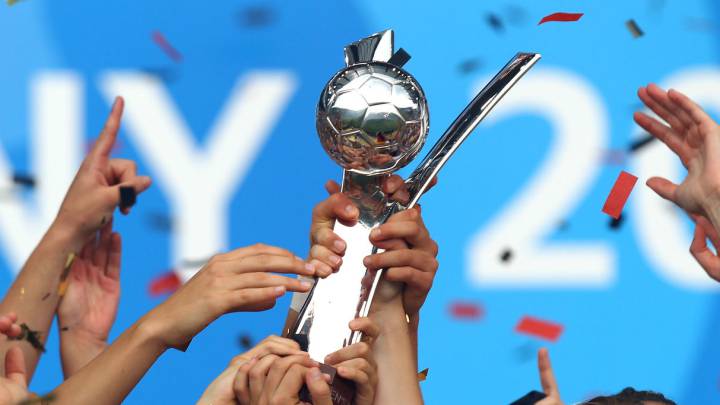 Trofeo del mundial femenino de la categoría U20.