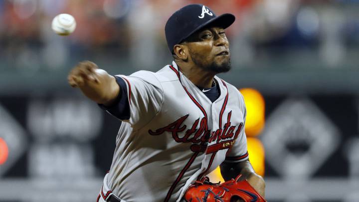 Julio Teherán con Braves.