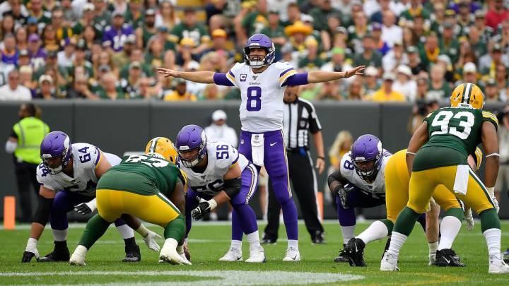 Partido entre Vikings y Packers