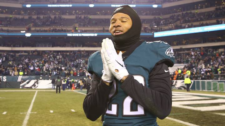 Sidney Jones con Eagles