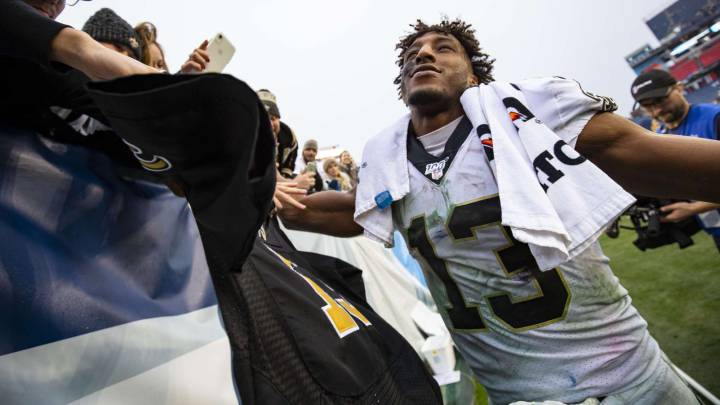 Michael Thomas con los Saints