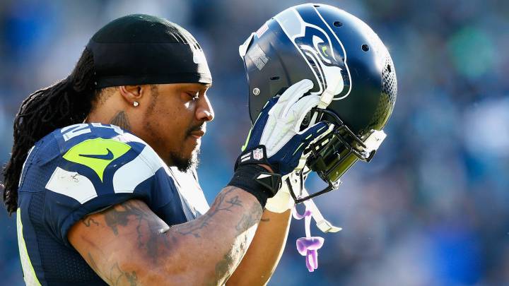 Marshawn Lynch con Seahawks