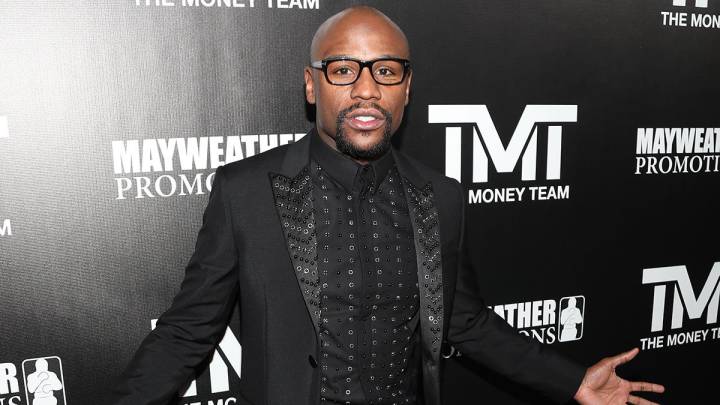 Floyd Mayweather en gala
