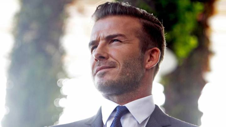 Beckham felicitó a sus fans con imagen de sus hijos en Miami