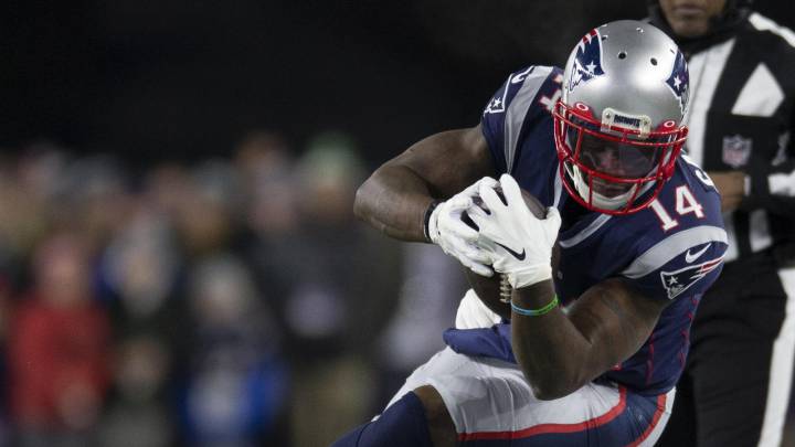 Mohamed Sanu con Patriots