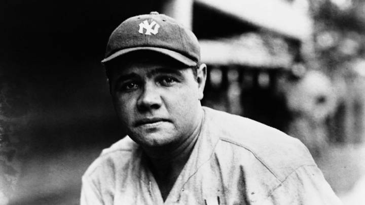 Babe Ruth en partido de los Yankees
