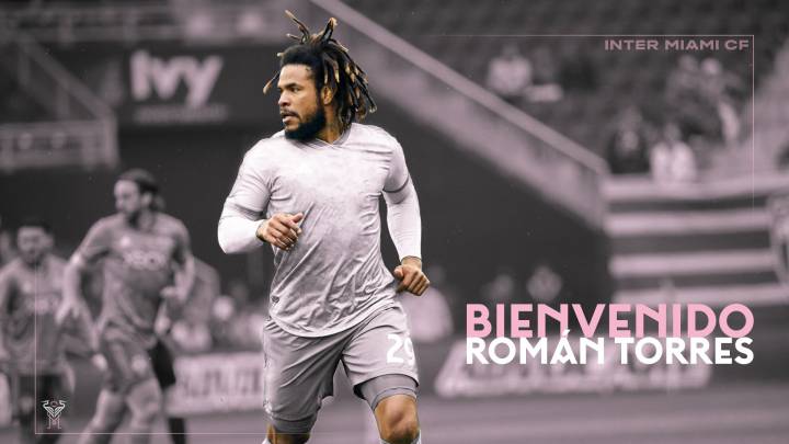 Oficial: Román Torres es nuevo jugador del Inter Miami