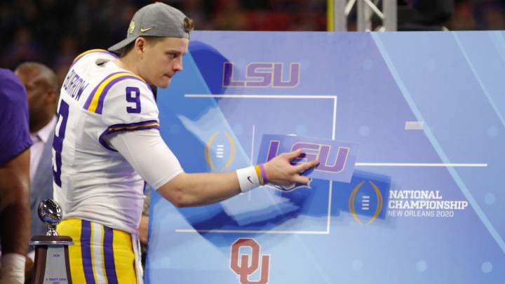 Joe Burrow avanza a la final de College Football Playoffs