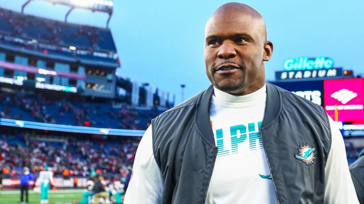 Brian Flores en New England