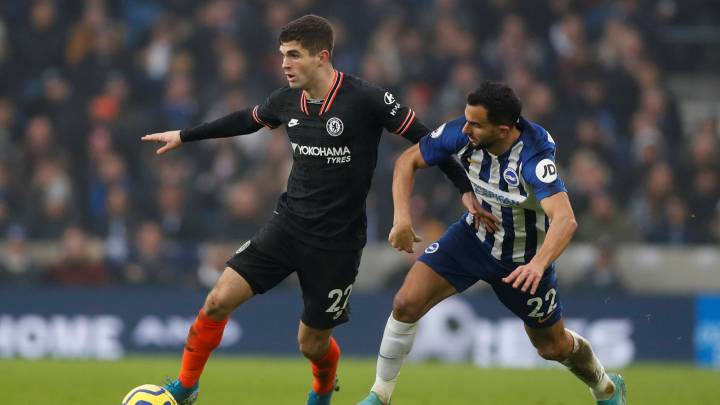 Christian Pulisic inicia el 2020 como titular con el Chelsea