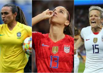 Las 9 jugadoras mejor pagadas del mundo: Morgan las lidera