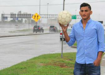 Hondureño cambió la canchas por un mejor futuro en USA