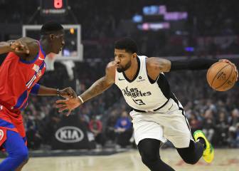 ¡Alarma en Clippers! Paul George salió lesionado
