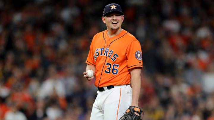 Will Harris con Astros