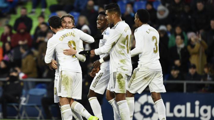 El Real Madrid saca tres puntos ante Getafe; es líder al momento