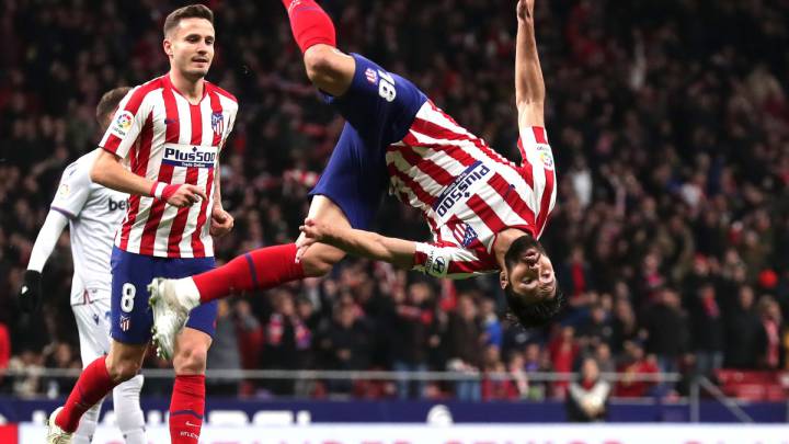 Atlético de Madrid vence a Levante 2 - 1 en el Wanda