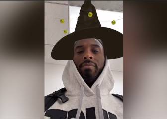 Kobe Bryant prueba su suerte con el filtro de Harry Potter