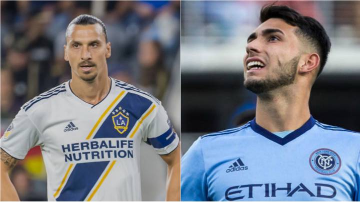 Valentín Castellanos mostró su asombro por Zlatan Ibrahimovic