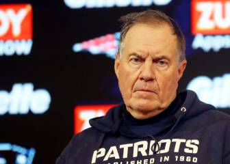 Belichick deja en duda el futuro de Brady en New England