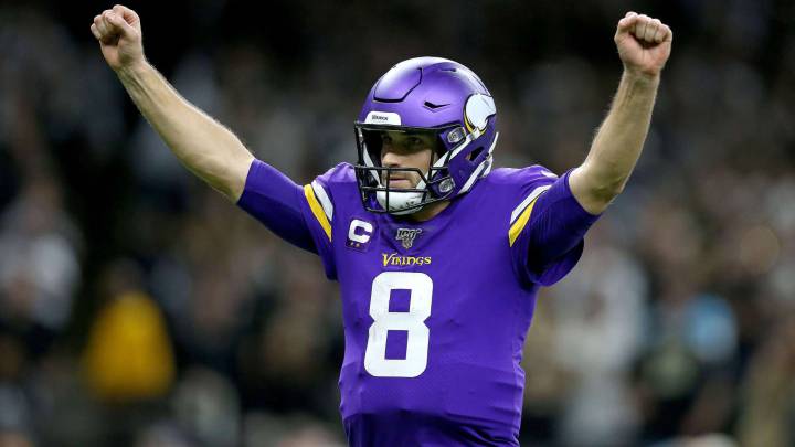 Kirk Cousins derrota a Brees y los Saints en Wild Card