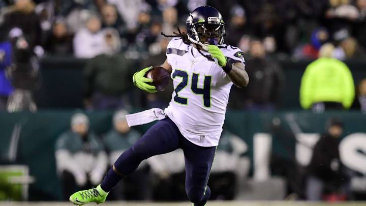 Marshawn Lynch con Seahawks