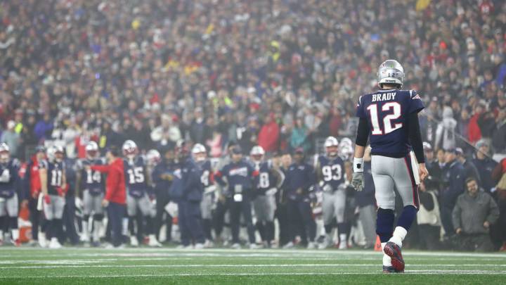 Tom Brady en Gillette Stadium