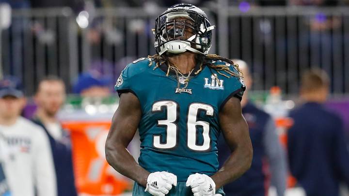 Jay Ayayi, en el Super Bowl LII