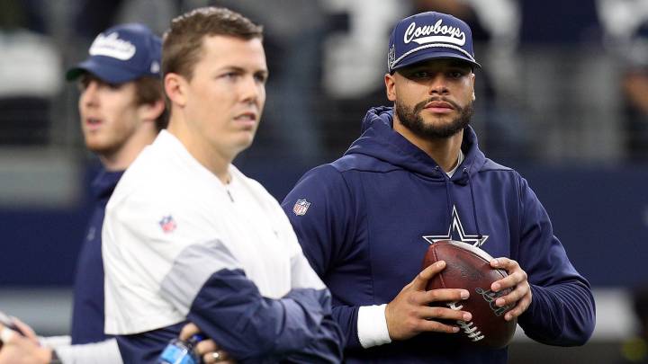 Kellen Moore y Dak Prescott