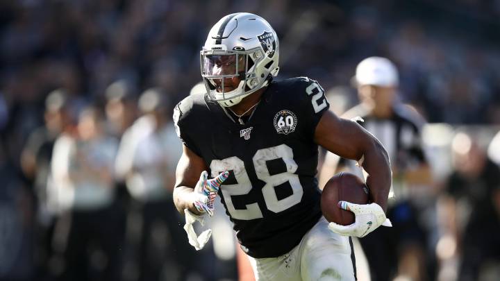 Josh Jacobs con Raiders