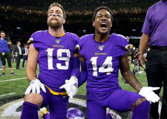 El progreso de los WRs de Vikings para el duelo ante 49ers