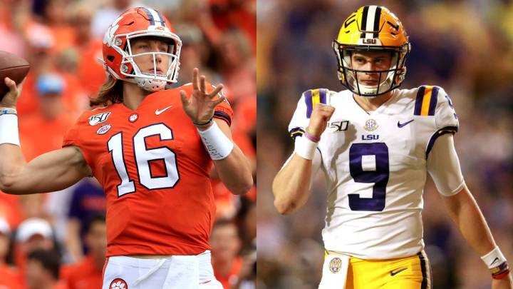 Trevor Lawrence y Joe Burrow