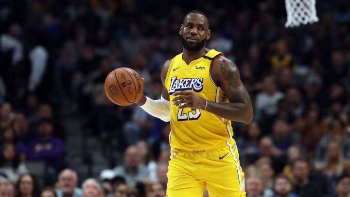LeBron James con Lakers