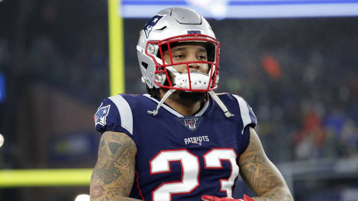 Patrick Chung con Patriots