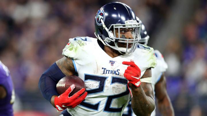 Derrick Henry ante Baltimore