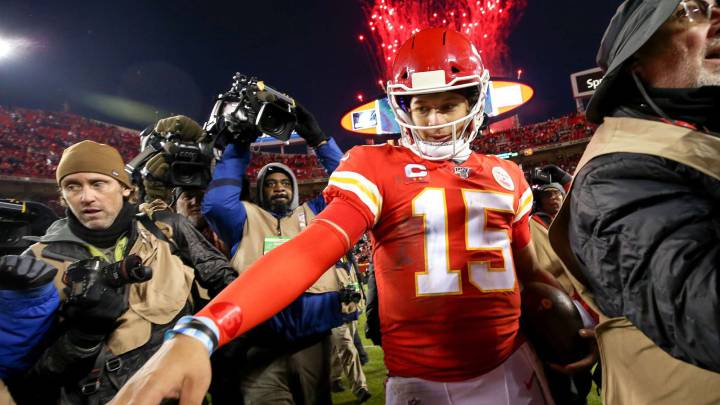 Patrick Mahomes con Chiefs