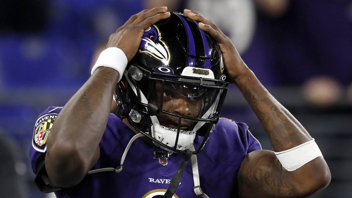 Lamar Jackson con Ravens