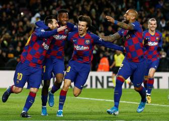 Lionel Messi salvó a Quique Setién en su debut