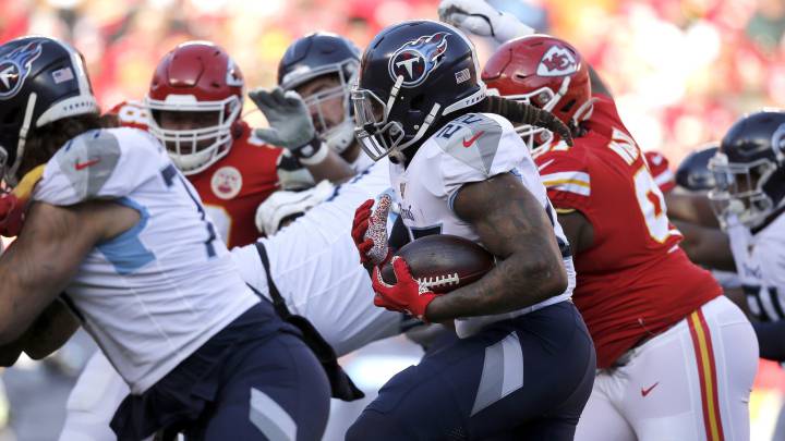 Derrick Henry contra Chiefs