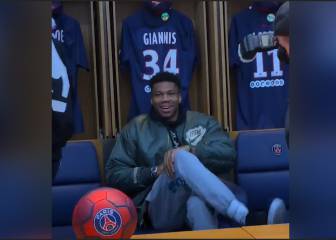 Giannis y compañía mostrando talento en estadio del PSG