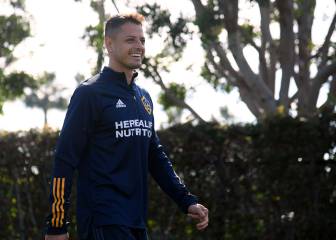 Chicharito, agradecido con LA Galaxy y ansioso por jugar