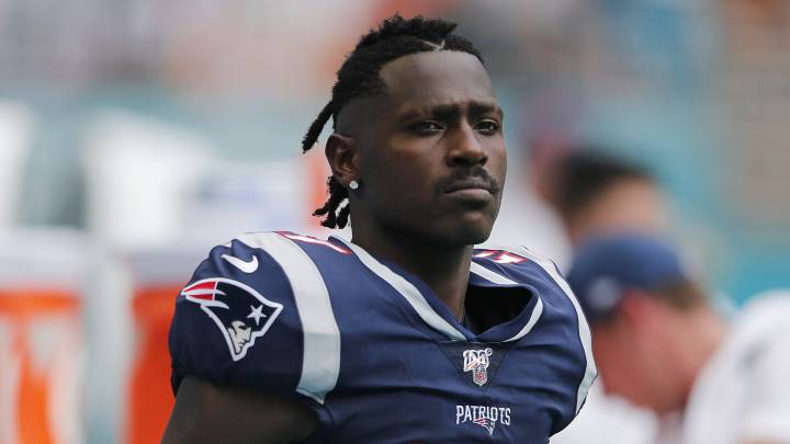 Antonio Brown con Pats