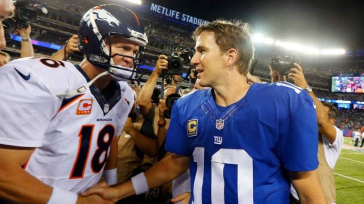 Eli Manning y Peyton Manning