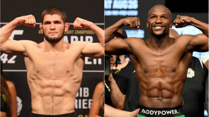 Khabib condiciona a Mayweather: "11 asaltos de box y uno de MMA"