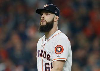Dallas Keuchel da su versión del robo de señas de Astros